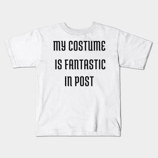 Joke Editing Halloween costume Kids T-Shirt